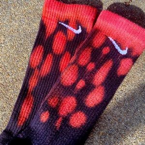 Custom Reverse dyed Nike Socks